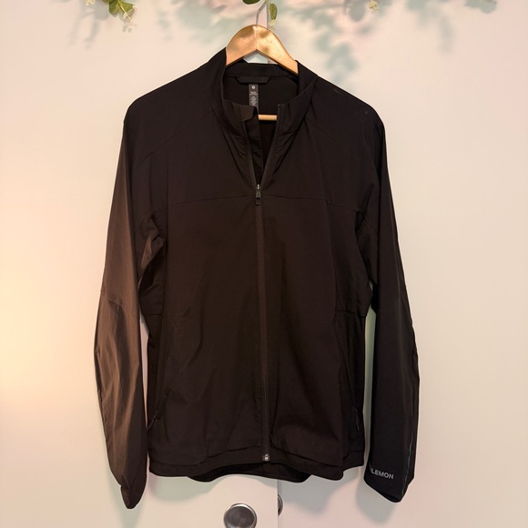 Lululemon Lightweight Soft Shell Black Jacket - Picture 4 of 6